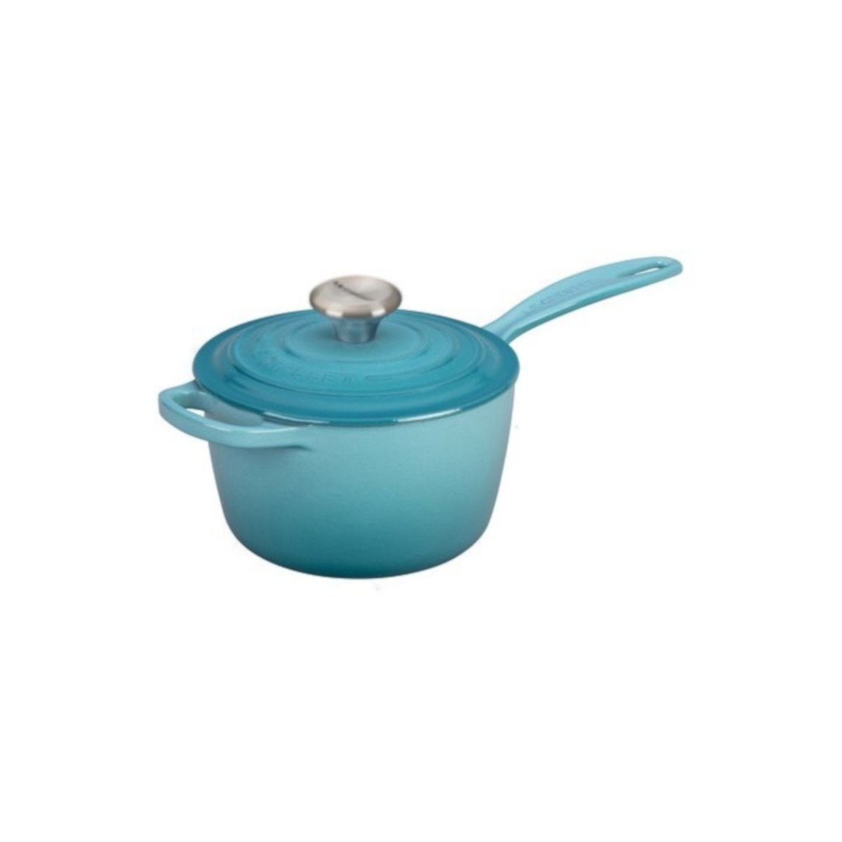 Le Creuset 1.75 Qt. Signature Enameled Cast Iron Saucepan with Stainless Steel Knob | Caribbean Blue Le Creuset 1.75 Qt. Signature Enameled Cast Iron Saucepan With Stainless Steel Knob | Caribbean Blue -STAUB Shop rs12273 ls2518 1617ss