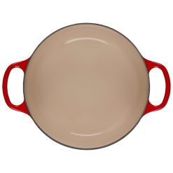 Le Creuset 3.5 Qt. Round Signature Dutch Oven With Stainless Steel Heart Knob | Cerise/Cherry Red 12 Le Creuset 3.5 Qt. Round Signature Dutch Oven With Stainless Steel Heart Knob | Cerise/Cherry Red -STAUB Shop rs13485 ls2501 2267ssh 4
