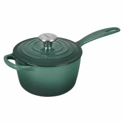 Le Creuset 1.75 Qt. Signature Enameled Cast Iron Saucepan With Stainless Steel Knob | Artichaut