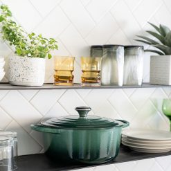 Le Creuset 5.5 Qt. Round Signature Dutch Oven With Stainless Steel Knob | Artichaut -STAUB Shop rs16001 0921 lecreuset lifestyle 60