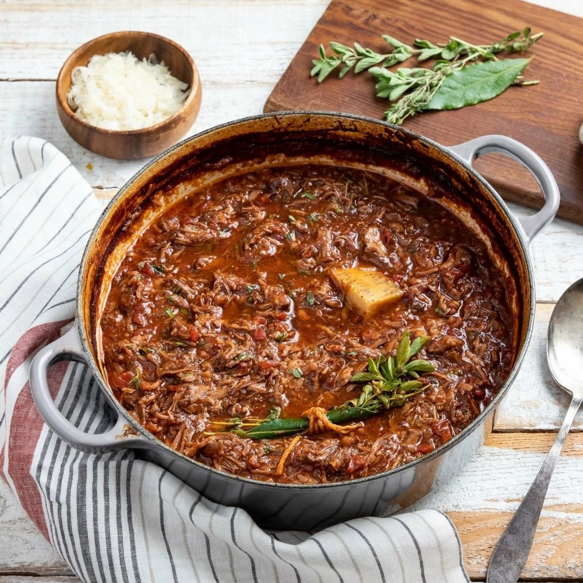 Le Creuset 4.5 Qt. Round Signature Dutch Oven With Stainless Steel Knob | Oyster Grey - Image 2