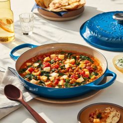 Le Creuset Olive Branch Collection 3.5 Qt. Signature Braiser | Marseille 6 Le Creuset Olive Branch Collection 3.5 Qt. Signature Braiser | Marseille -STAUB Shop rs16888 220511 lecreuset olivebranchbraiser recipesqret