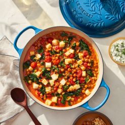 Le Creuset Olive Branch Collection 3.5 Qt. Signature Braiser | Marseille 7 Le Creuset Olive Branch Collection 3.5 Qt. Signature Braiser | Marseille -STAUB Shop rs16889 220511 lecreuset olivebranchbraiser recipecardret