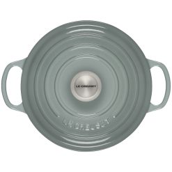 Le Creuset 4.5 Qt. Round Signature Dutch Oven With Stainless Steel Knob | Sea Salt 15 Le Creuset 4.5 Qt. Round Signature Dutch Oven With Stainless Steel Knob | Sea Salt -STAUB Shop rs17057 ls2501 24717ss 3