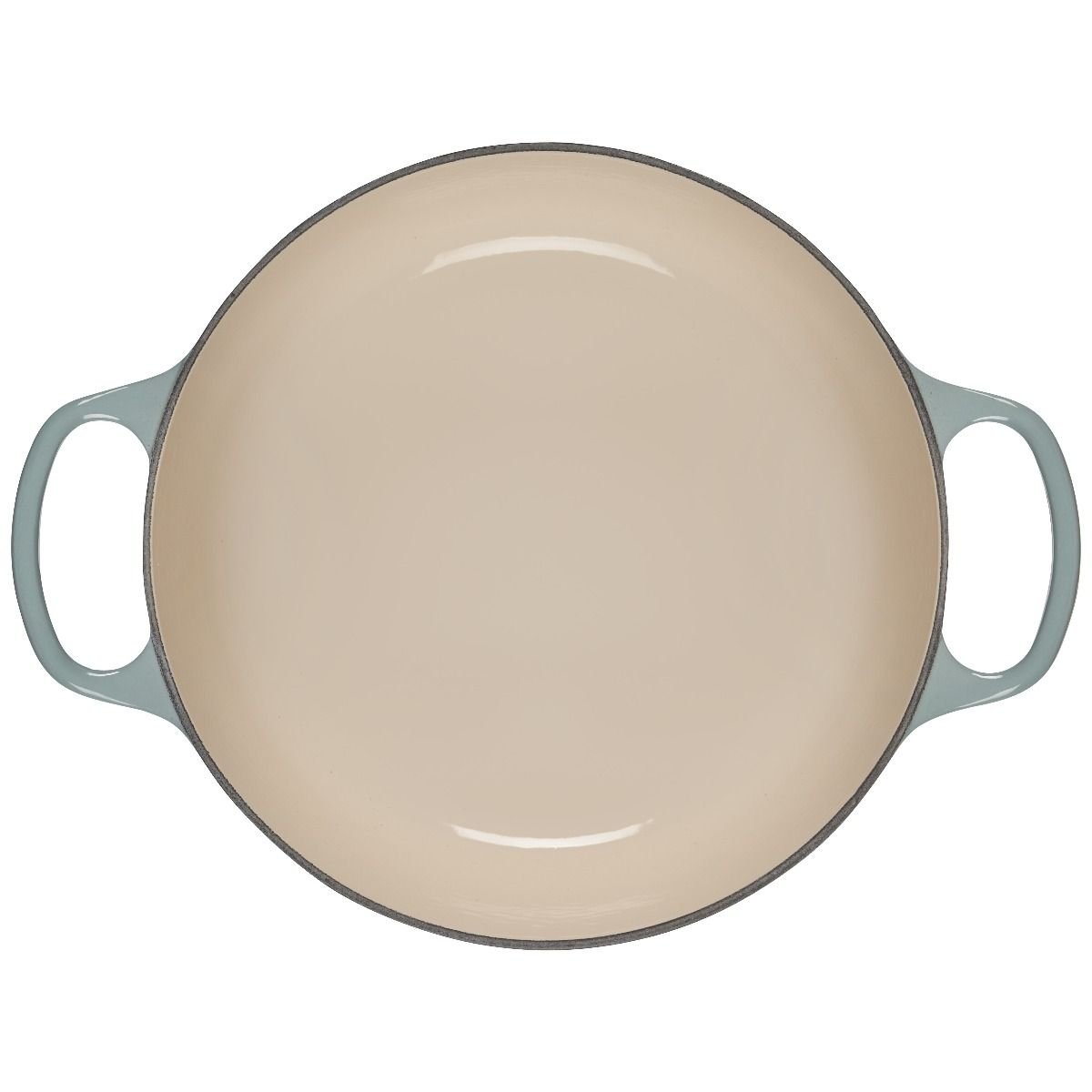 Le Creuset 5.5 Qt. Round Signature Dutch Oven with Stainless Steel Knob | Sea Salt Le Creuset 5.5 Qt. Round Signature Dutch Oven With Stainless Steel Knob | Sea Salt -STAUB Shop rs17062 ls2501 26717ss 4