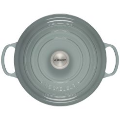 Le Creuset 7.25 Qt. Round Signature Dutch Oven With Stainless Steel Knob | Sea Salt 12 Le Creuset 7.25 Qt. Round Signature Dutch Oven With Stainless Steel Knob | Sea Salt -STAUB Shop rs17065 ls2501 28717ss 3