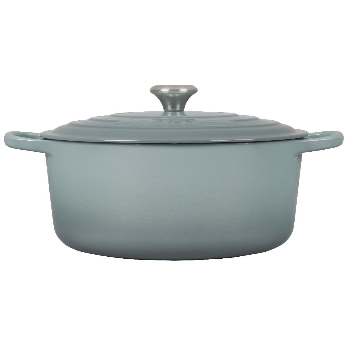 Le Creuset 9 Qt. Round Signature Dutch Oven with Stainless Steel Knob | Sea Salt Le Creuset 9 Qt. Round Signature Dutch Oven With Stainless Steel Knob | Sea Salt -STAUB Shop rs17068 ls2501 30717ss 2