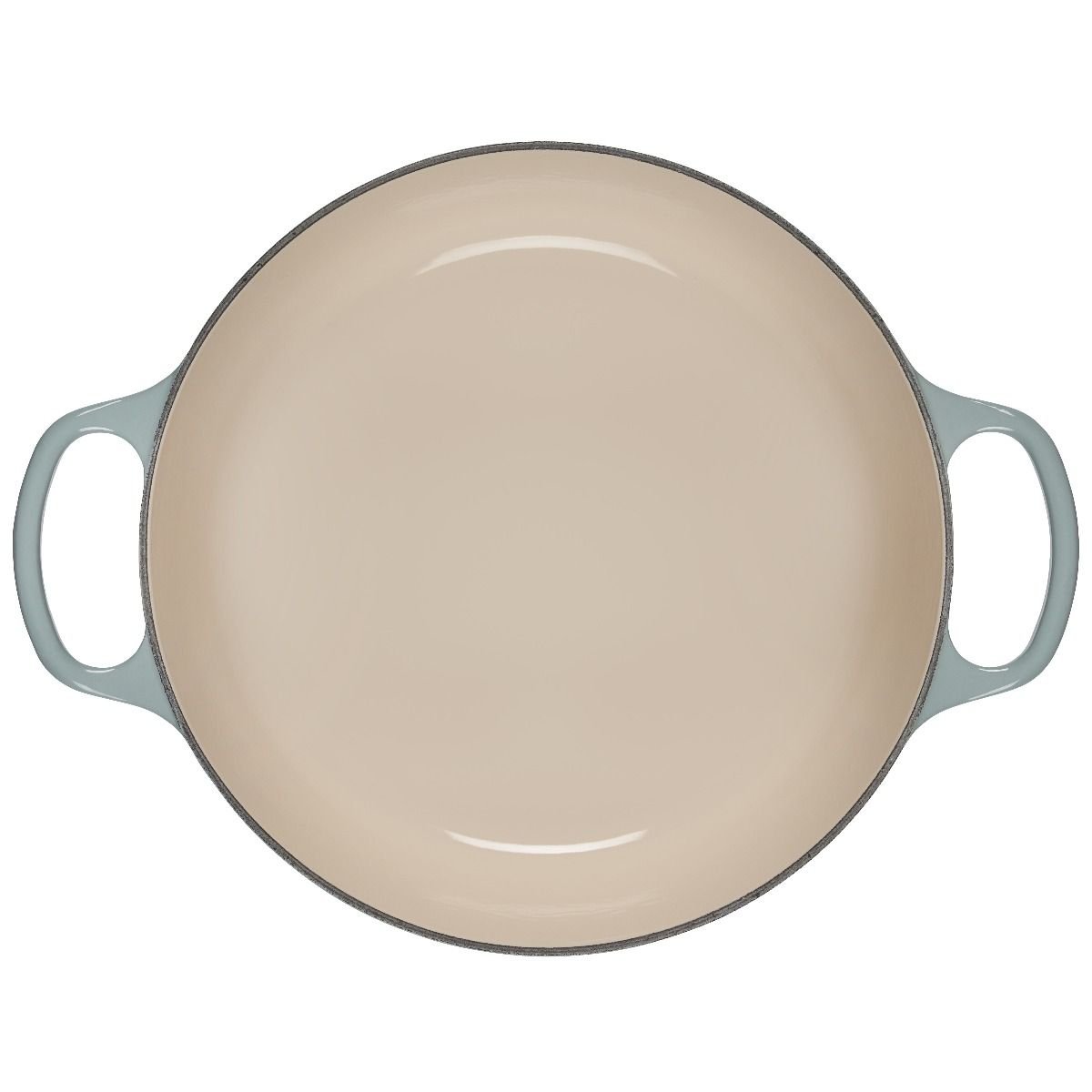 Le Creuset 9 Qt. Round Signature Dutch Oven with Stainless Steel Knob | Sea Salt Le Creuset 9 Qt. Round Signature Dutch Oven With Stainless Steel Knob | Sea Salt -STAUB Shop rs17070 ls2501 30717ss 4
