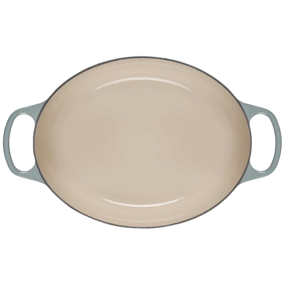 Le Creuset 6.75 Qt. Oval Signature Dutch Oven with Stainless Steel Knob | Sea Salt Le Creuset 6.75 Qt. Oval Signature Dutch Oven With Stainless Steel Knob | Sea Salt -STAUB Shop rs17074 ls2502 31717ss 4