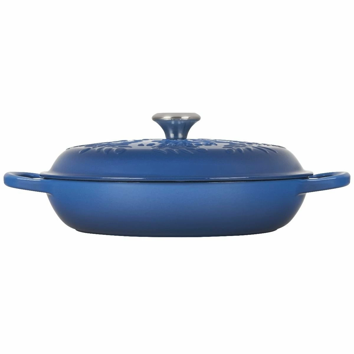 Le Creuset Olive Branch Collection 3.5 Qt. Signature Braiser | Marseille - Image 2