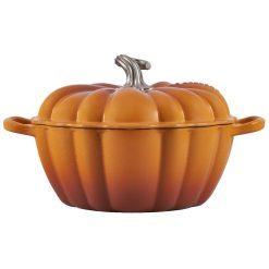 Le Creuset 4 Qt. Pumpkin Cocotte | Persimmon 3 Le Creuset 4 Qt. Pumpkin Cocotte | Persimmon -STAUB Shop rs17339 220714 lcp2046