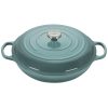 Le Creuset 5 Qt. Signature Enameled Cast Iron Braiser With Stainless Steel Knob | Sea Salt 2 Le Creuset 5 Qt. Signature Enameled Cast Iron Braiser With Stainless Steel Knob | Sea Salt -STAUB Shop rs17354 rs12501 ls2532 32717ss p lpr