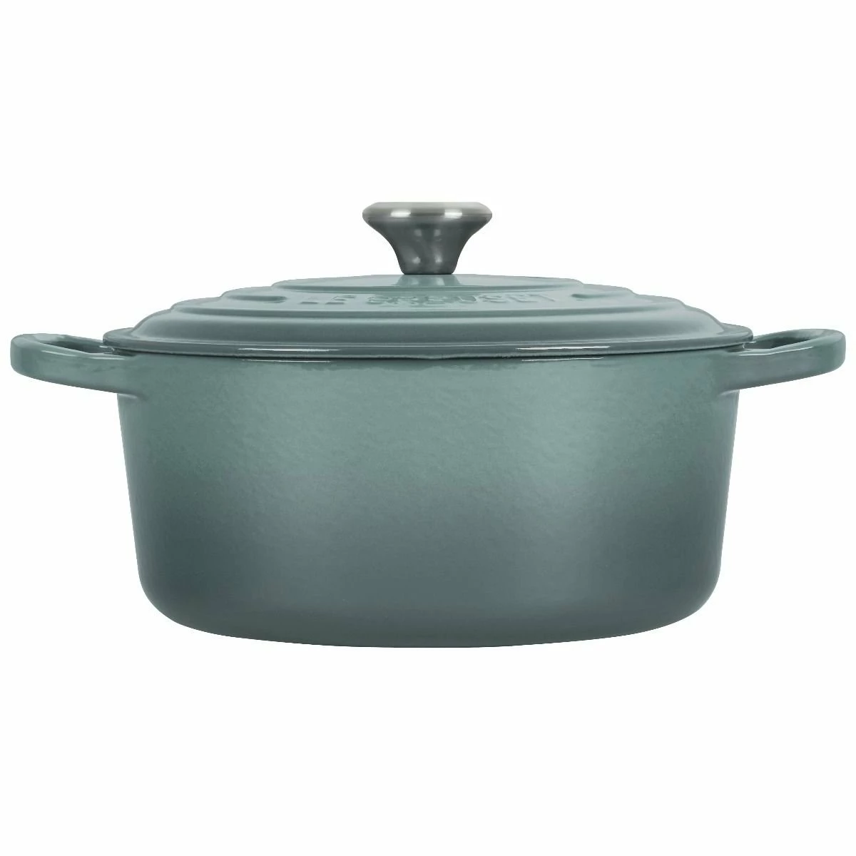 Le Creuset 3.5 Qt. Round Signature Dutch Oven With Stainless Steel Knob| Sea Salt - Image 2