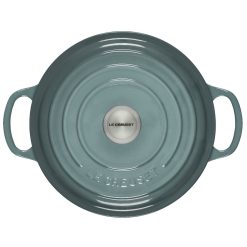 Le Creuset 3.5 Qt. Round Signature Dutch Oven With Stainless Steel Knob| Sea Salt 4 Le Creuset 3.5 Qt. Round Signature Dutch Oven With Stainless Steel Knob| Sea Salt -STAUB Shop rs17360 rs11197 ls2501 22717ss 3p