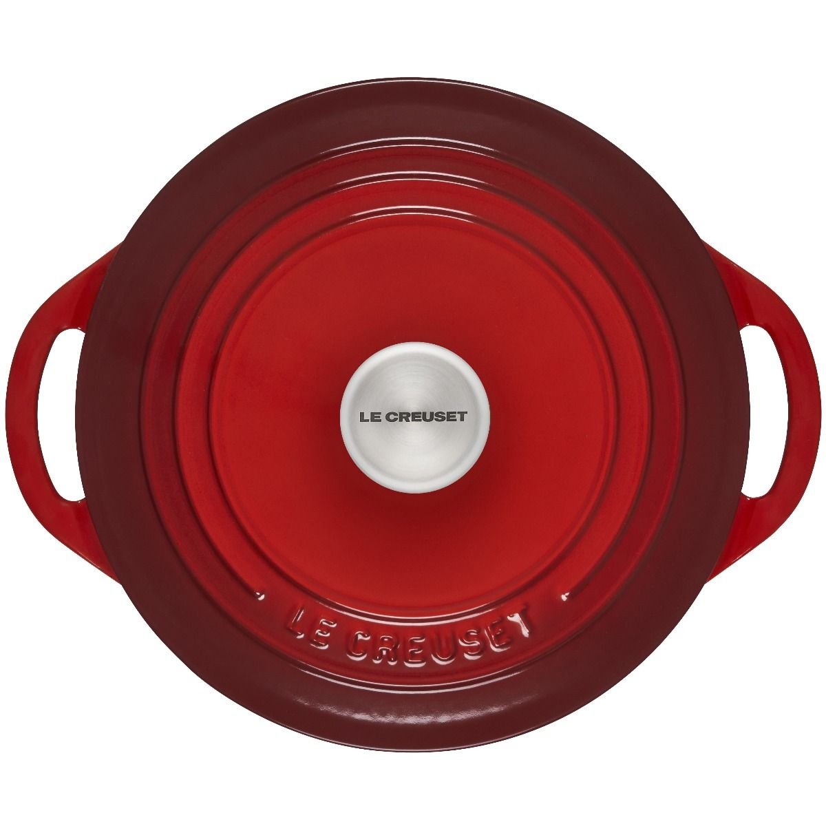 Le Creuset 2.75 Qt. Shallow Round Dutch Oven | Cerise Le Creuset 2.75 Qt. Shallow Round Dutch Oven | Cerise -STAUB Shop rs18080 2.75qtshallowrdcerise 3