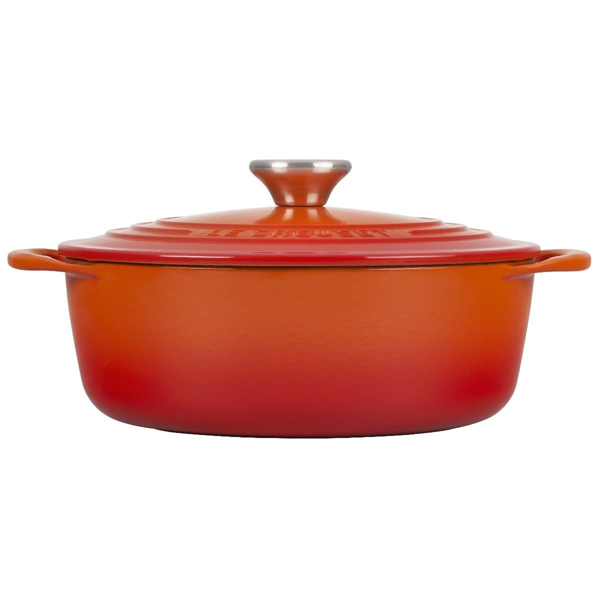 Le Creuset 2.75 Qt. Shallow Round Dutch Oven | Flame Le Creuset 2.75 Qt. Shallow Round Dutch Oven | Flame -STAUB Shop rs18083 2.75qtshallowrdflame 2