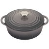 Le Creuset 2.75 Qt. Shallow Round Dutch Oven | Oyster 1 Le Creuset 2.75 Qt. Shallow Round Dutch Oven | Oyster -STAUB Shop rs18426 l2545 227fss