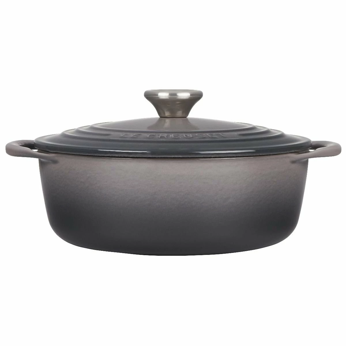Le Creuset 2.75 Qt. Shallow Round Dutch Oven | Oyster - Image 2