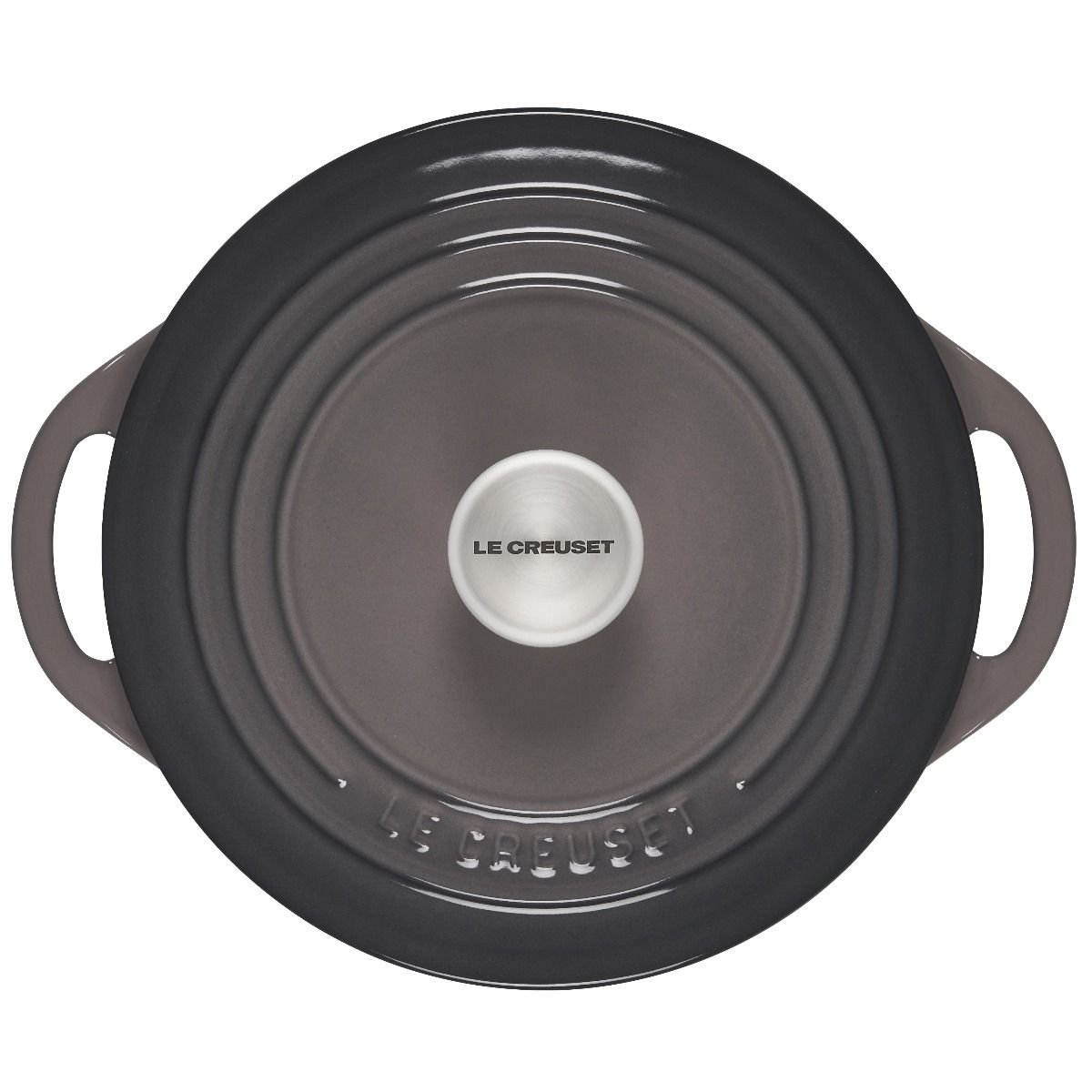 Le Creuset 2.75 Qt. Shallow Round Dutch Oven | Oyster 5 Le Creuset 2.75 Qt. Shallow Round Dutch Oven | Oyster - Image 3