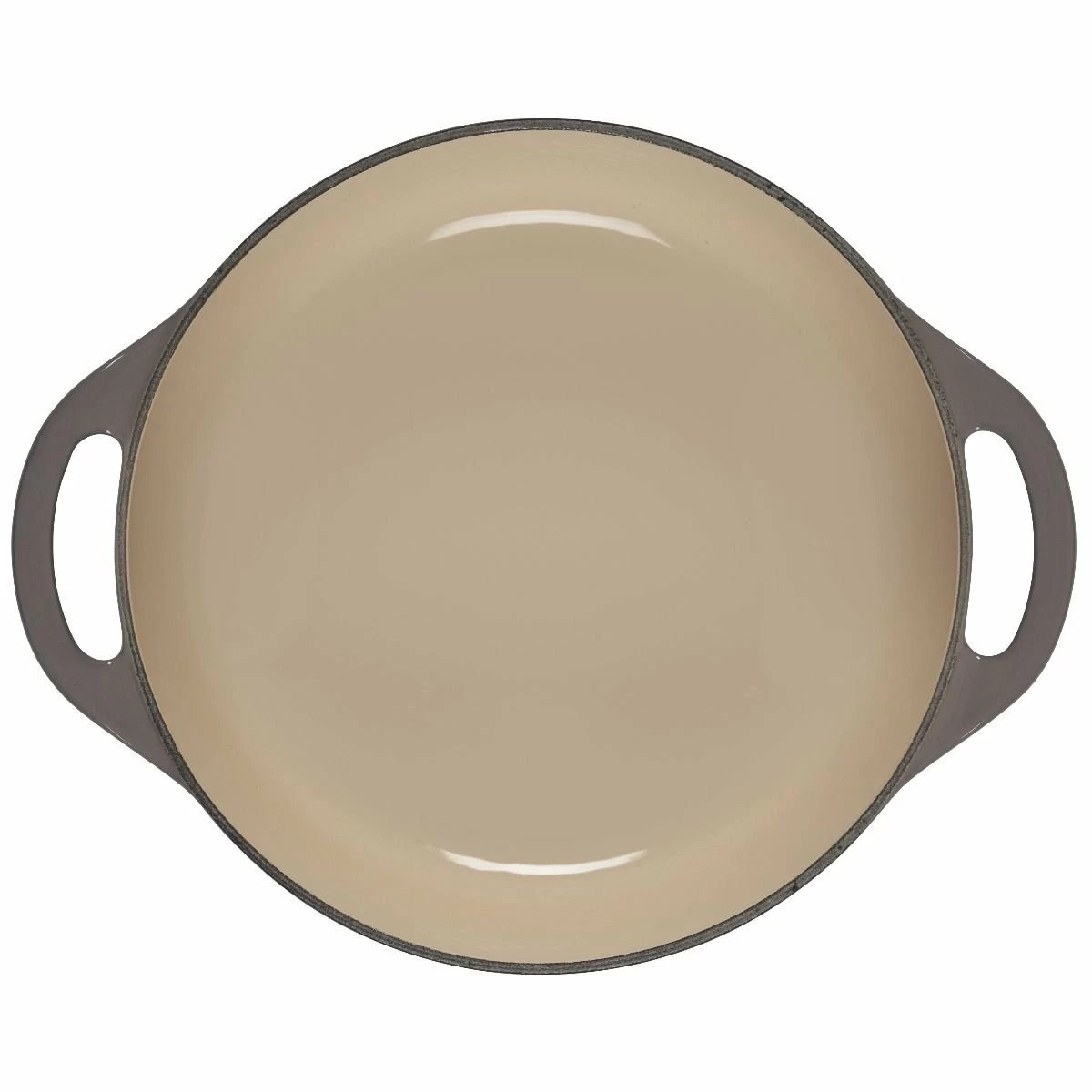 Le Creuset 2.75 Qt. Shallow Round Dutch Oven | Oyster - Image 4