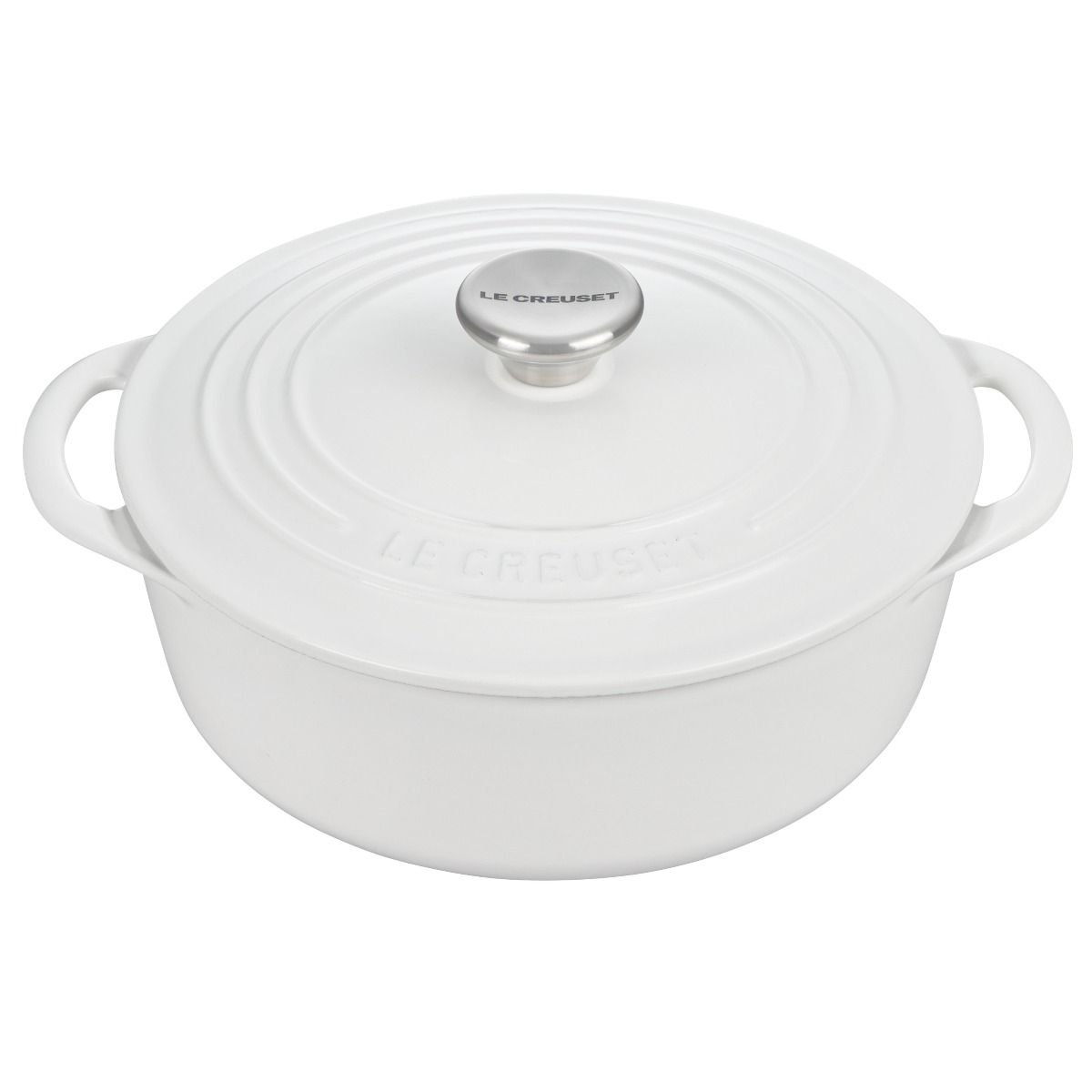Le Creuset 2.75 Qt. Shallow Round Dutch Oven | White Le Creuset 2.75 Qt. Shallow Round Dutch Oven | White -STAUB Shop rs18930 l2545 2216ss