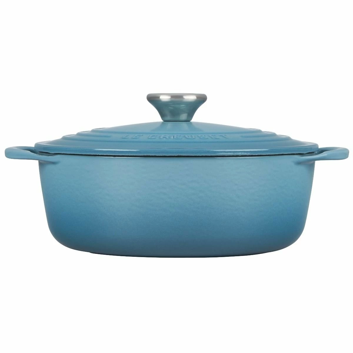 Le Creuset 2.75 Qt. Shallow Round Dutch Oven | Caribbean - Image 2