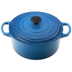 Le Creuset 4.5 Qt. Round Signature Cast Iron Dutch Oven | Marseille Blue
