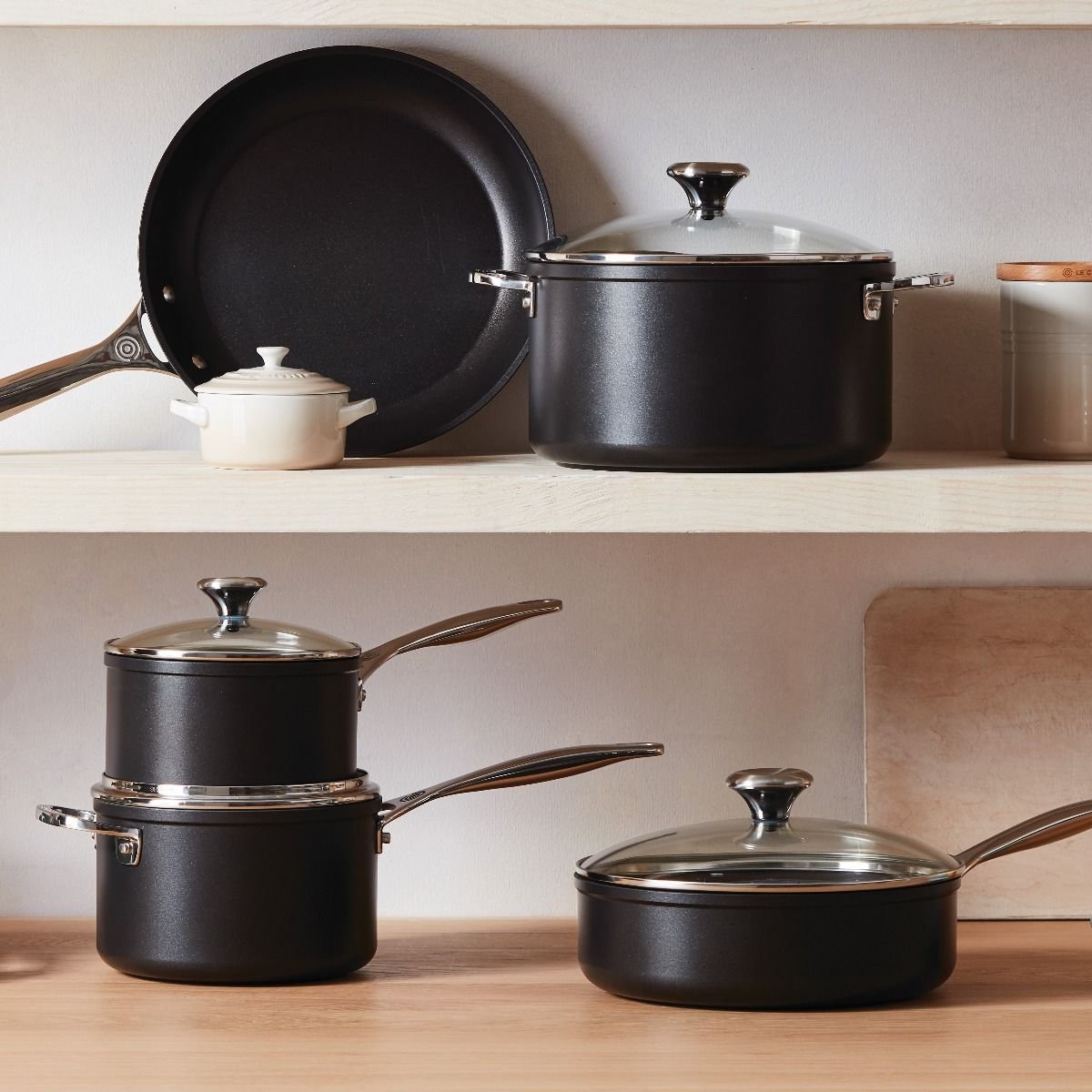 Le Creuset 3 Qt. Saucepan With Glass Lid | Toughened Nonstick Pro 7 Le Creuset 3 Qt. Saucepan With Glass Lid | Toughened Nonstick Pro - Image 5
