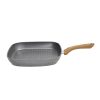Tognana 11" Square Grill Pan | Stone & Wood Style 1 Tognana 11" Square Grill Pan | Stone & Wood Style -STAUB Shop square4