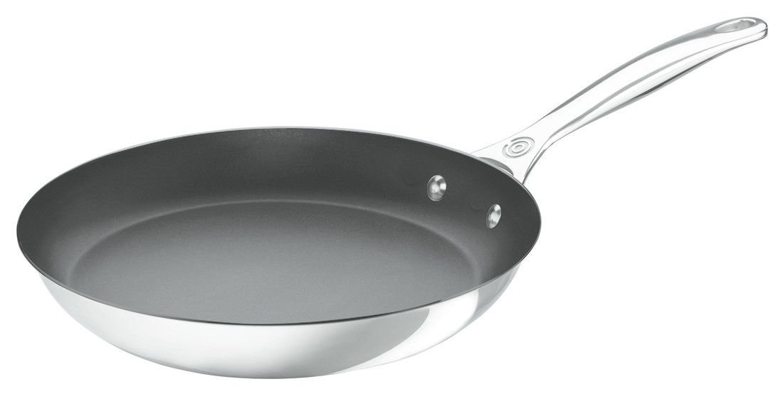 Le Creuset 10" Nonstick Fry Pan | Stainless Steel Le Creuset 10" Nonstick Fry Pan | Stainless Steel -STAUB Shop ssp2300