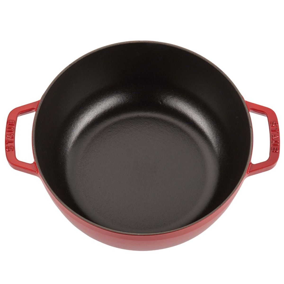 Staub 3.75 Qt. Essential French Oven | Cherry Red Staub 3.75 Qt. Essential French Oven | Cherry Red -STAUB Shop staub cast iron 4 qt essential f 1 1