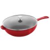 Staub 2.9 Qt Cast Iron Daily Pan | Cherry 2 Staub 2.9 Qt Cast Iron Daily Pan | Cherry -STAUB Shop staub iron