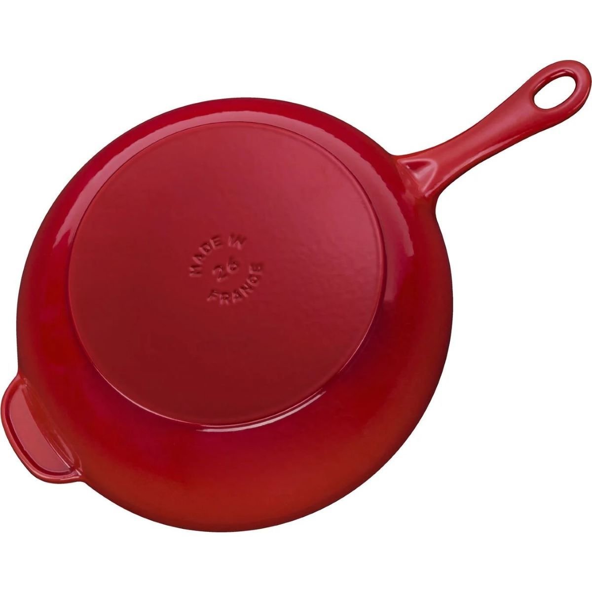 Staub 2.9 Qt Cast Iron Daily Pan | Cherry 5 Staub 2.9 Qt Cast Iron Daily Pan | Cherry - Image 3
