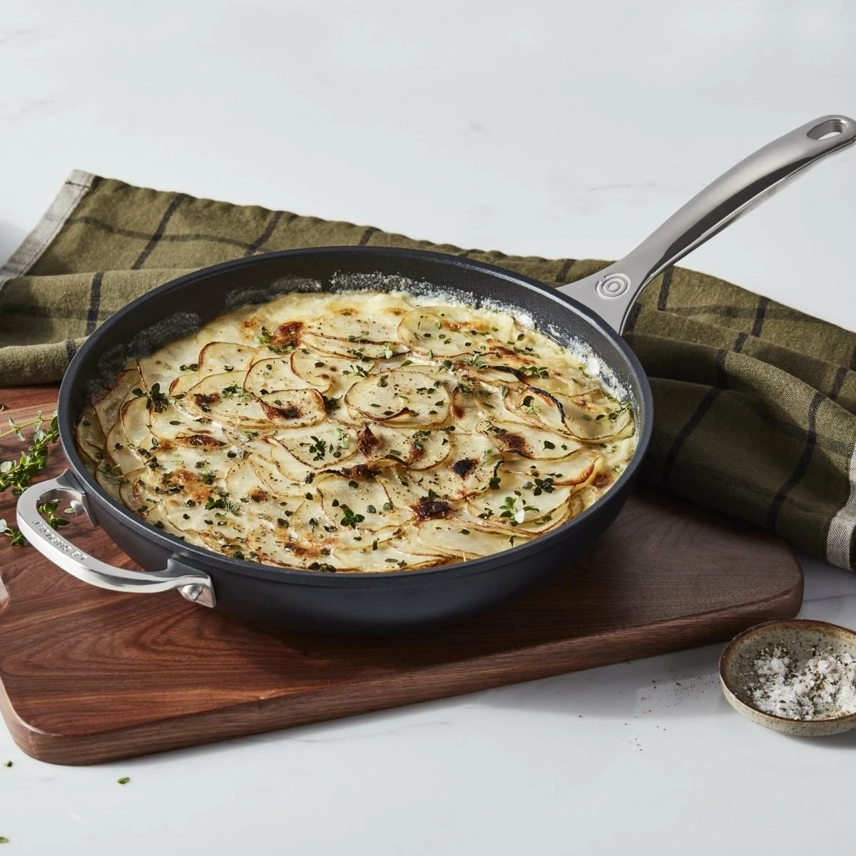 Le Creuset 11" Deep Fry Pan | Toughened Nonstick Pro - Image 4