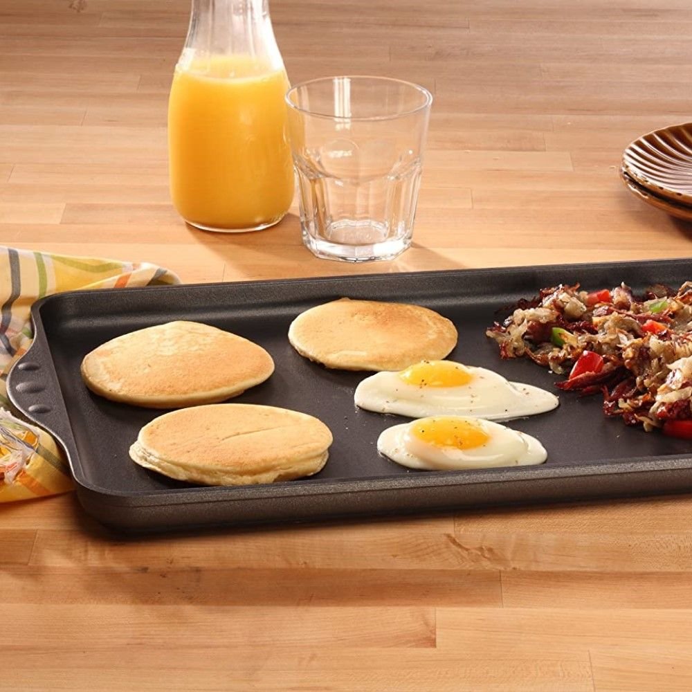 Swiss Diamond | HD Double Burner Griddle - 17" X 11" 4 Swiss Diamond | HD Double Burner Griddle - 17" X 11" - Image 2