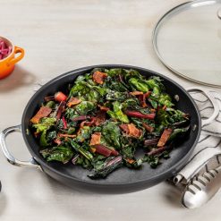 Le Creuset 4 Qt. Shallow Casserole/Braiser With Glass Lid | Toughened Nonstick Pro 7 Le Creuset 4 Qt. Shallow Casserole/Braiser With Glass Lid | Toughened Nonstick Pro -STAUB Shop tbraiser2