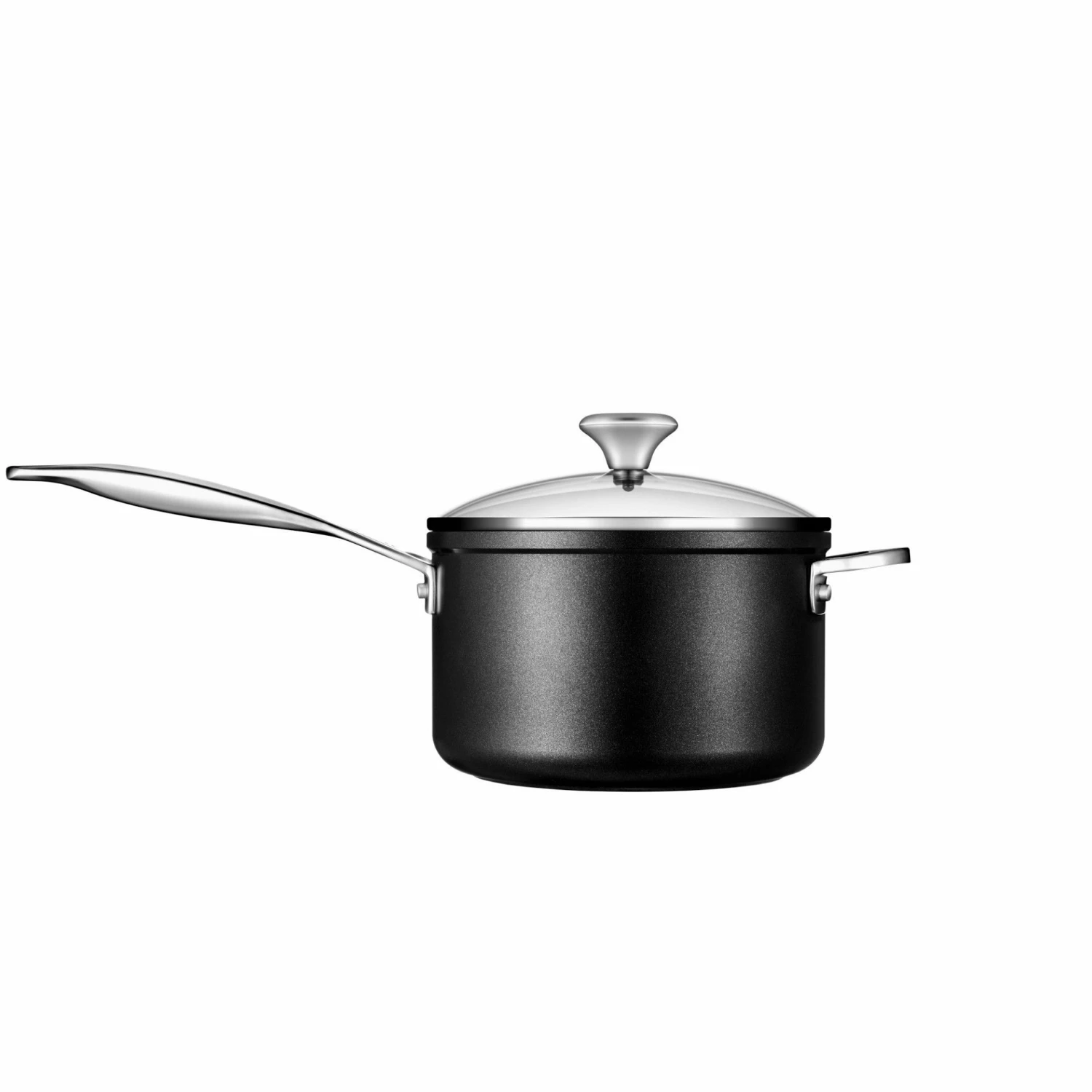 Le Creuset 3 Qt. Saucepan With Glass Lid | Toughened Nonstick Pro - Image 2