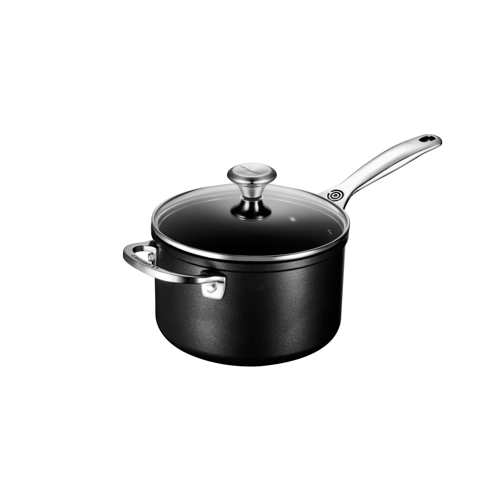 Le Creuset 3 Qt. Saucepan With Glass Lid | Toughened Nonstick Pro 3 Le Creuset 3 Qt. Saucepan With Glass Lid | Toughened Nonstick Pro