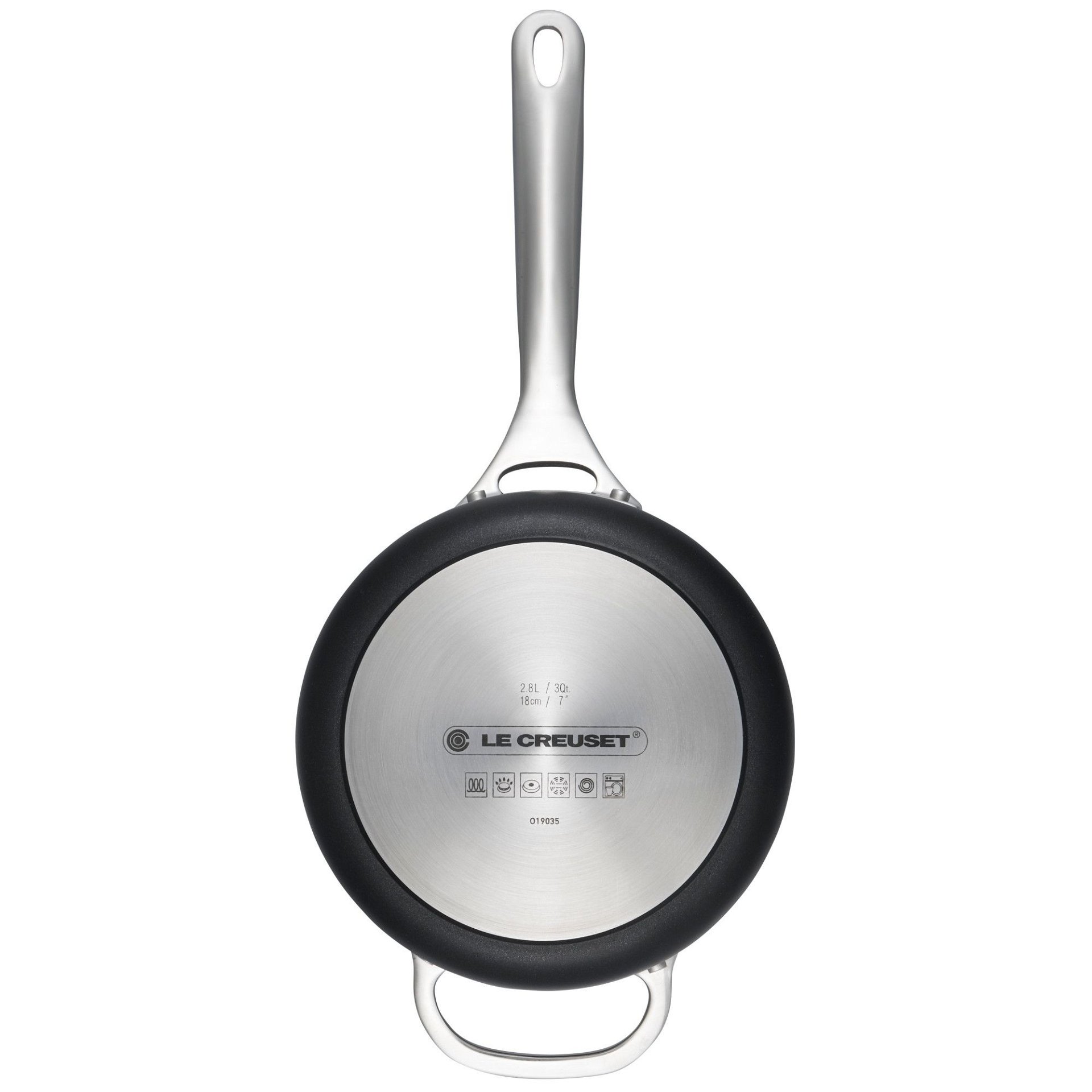 Le Creuset 3 Qt. Saucepan With Glass Lid | Toughened Nonstick Pro 6 Le Creuset 3 Qt. Saucepan With Glass Lid | Toughened Nonstick Pro - Image 4