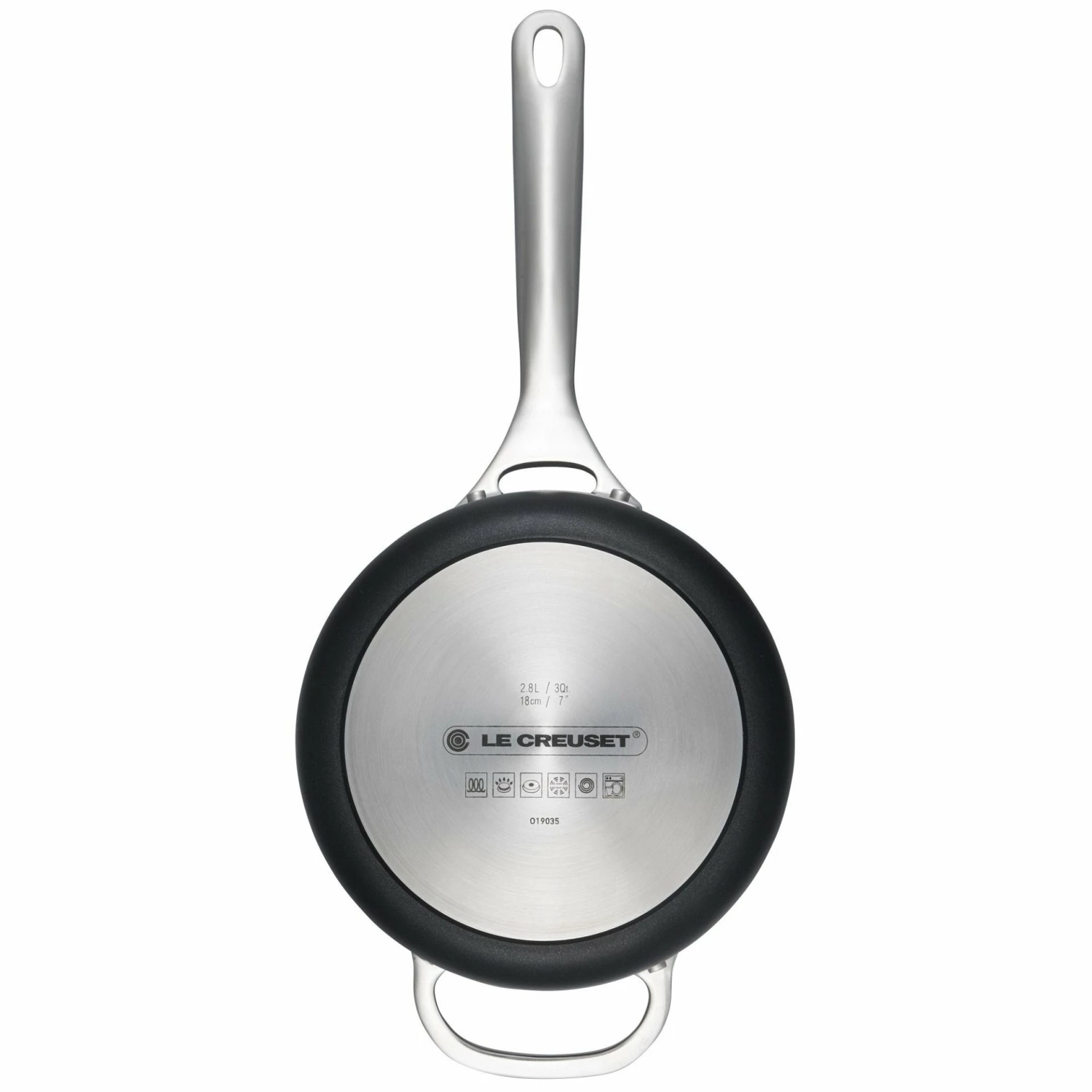 Le Creuset 3 Qt. Saucepan With Glass Lid | Toughened Nonstick Pro - Image 4
