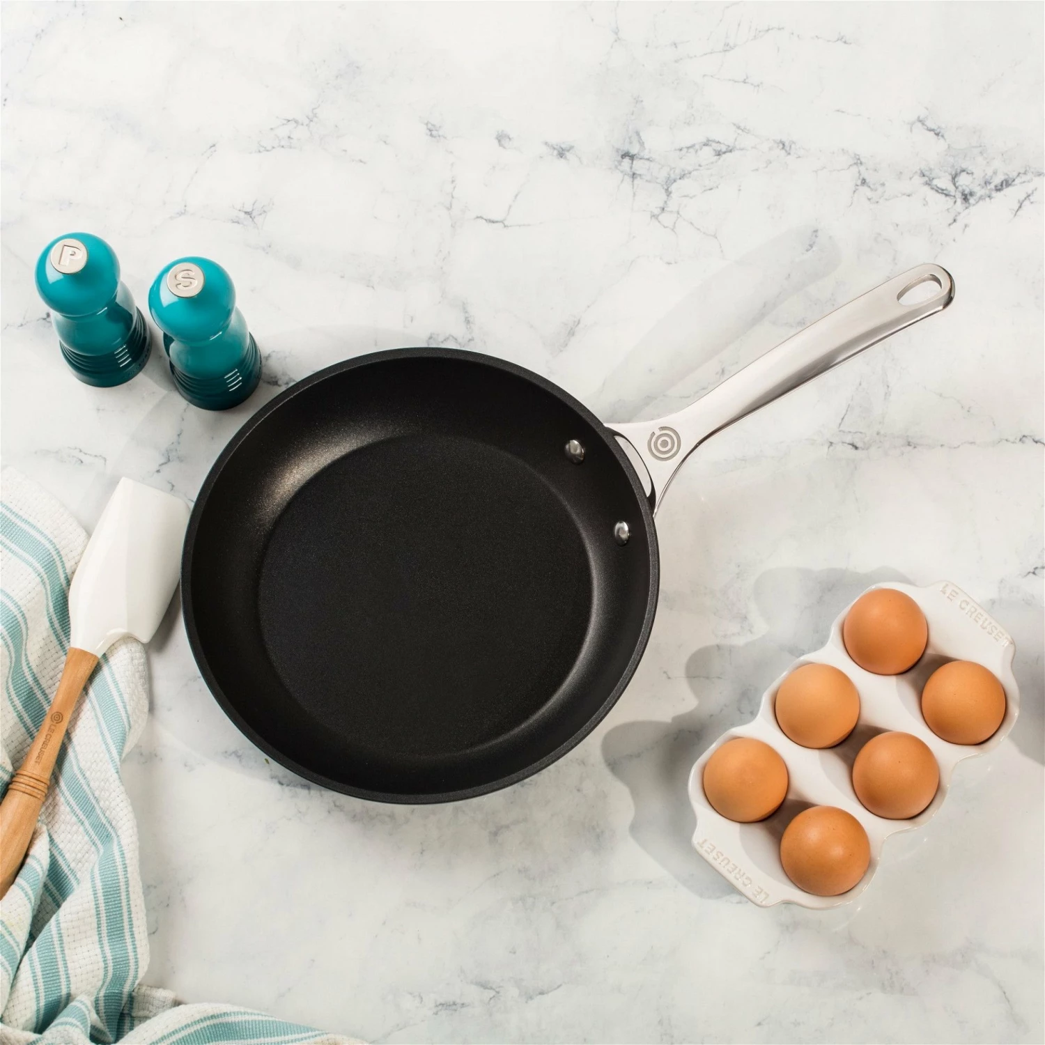 Le Creuset 9.5" Fry Pan | Toughened Nonstick Pro - Image 8