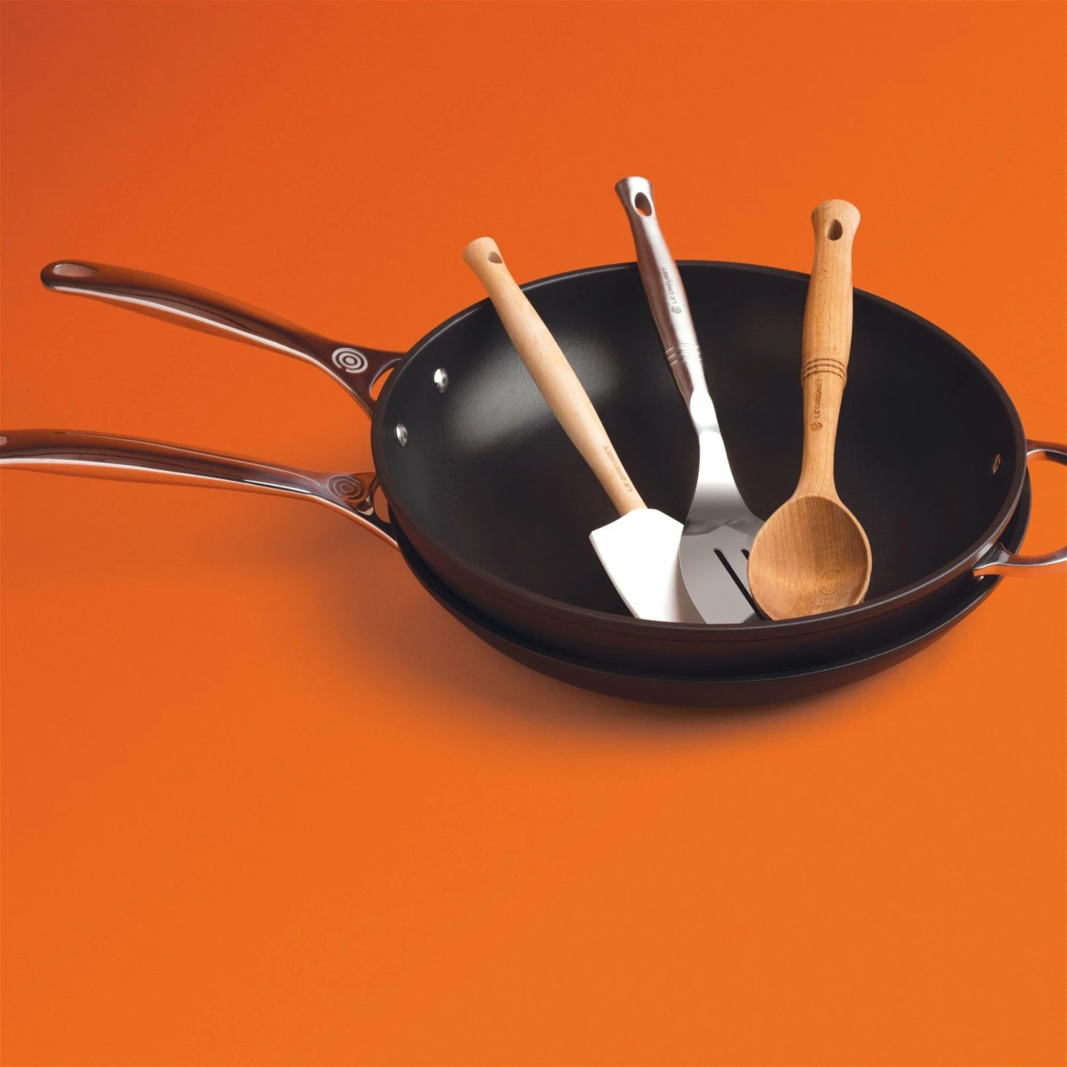 Le Creuset 12" Stir Fry Pan | Toughened Nonstick Pro - Image 7