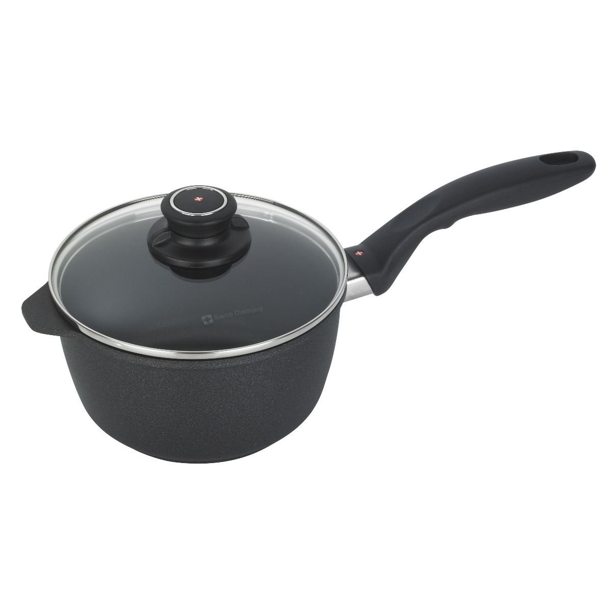 Swiss Diamond | XD Sauce Pan with Lid - 7" (2.2 Quart) Swiss Diamond | XD Sauce Pan With Lid - 7" (2.2 Quart) -STAUB Shop