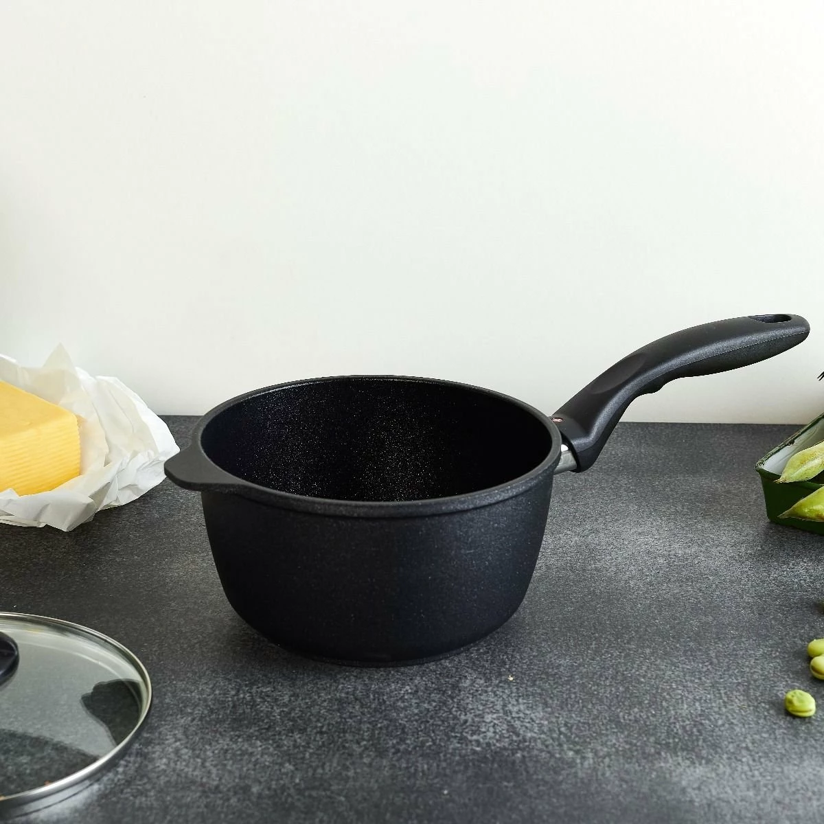 Swiss Diamond | HD Sauce Pan With Lid - 7" (2.2 Qt.) - Image 4