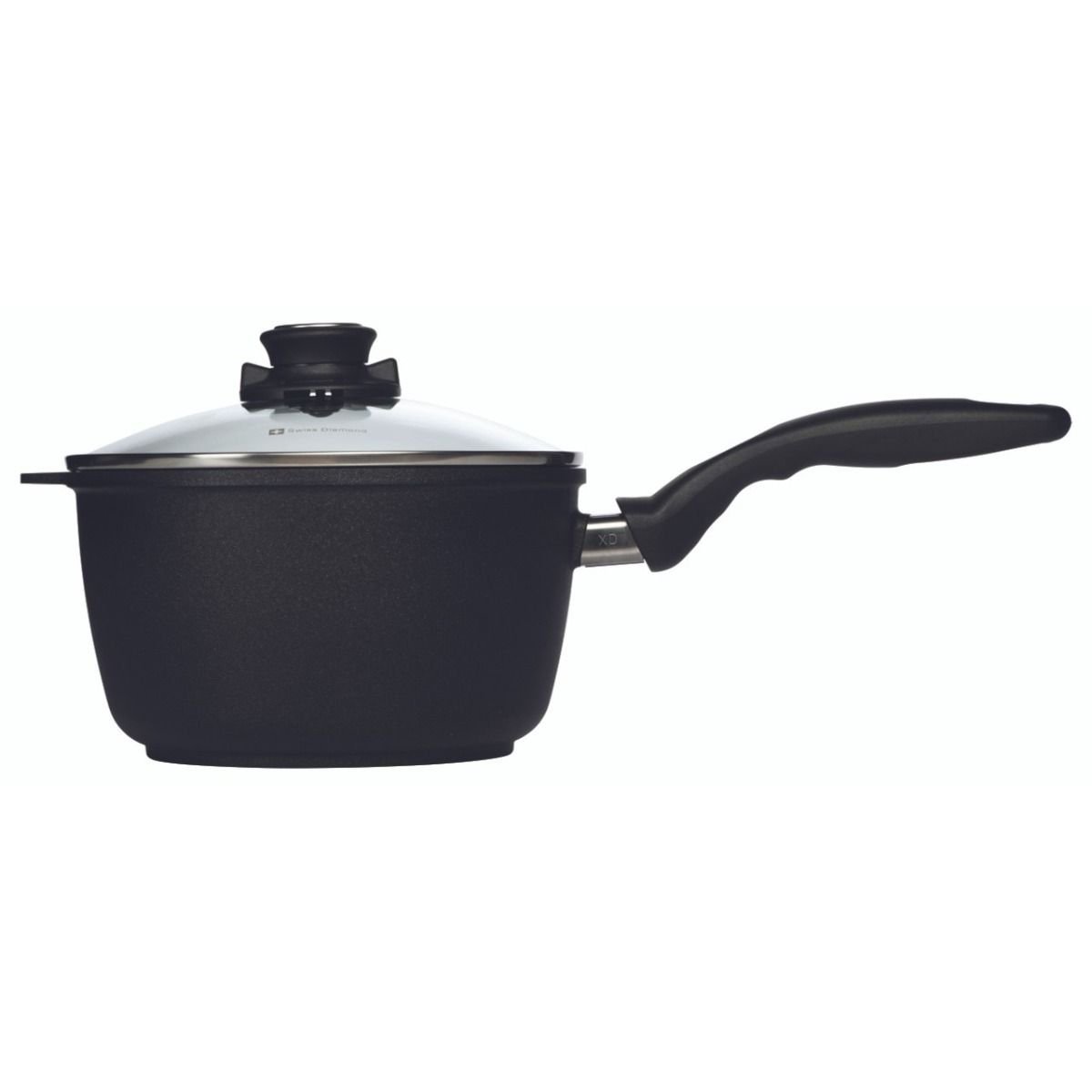 Swiss Diamond | XD Induction Sauce Pan With Lid - 8" 4 Swiss Diamond | XD Induction Sauce Pan With Lid - 8" - Image 2